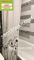 Тканевая шторка для ванной комнаты из полиэстера "Dandelli" (одуванчики) Jackline, размер 180х200 см., Турция