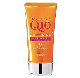 Омолоджуючий, глибоко зволожуючий крем CoenRich Q10 WHITE Deep Moisture Kose