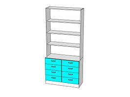 Стелаж аптечний