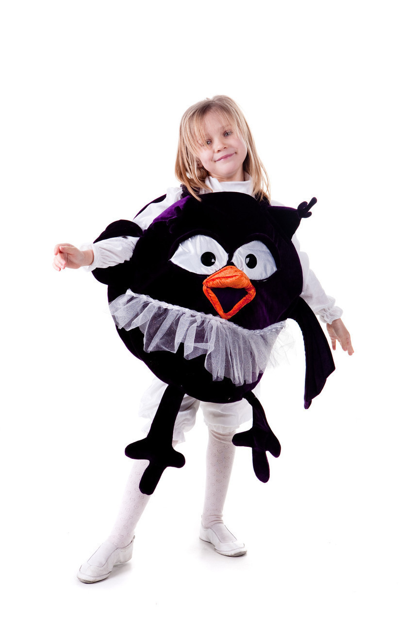 Дитячий костюм для дівчинки Совунья «Смішарики» 110-125 см, чорний