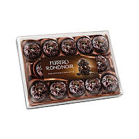 Ferrero Rondnoir Вафельная конфета с нежным какао-кремом и жемчужиной из чёрного шоколада в центре