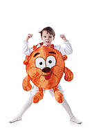 Дитячий карнавальний костюм для хлопчика Копатич «Смішарики» 110-125 см, коричневий