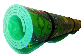 Дитячий килимок «Містечко» 1500×1100×8 мм, теплоізоляційний, для ігор та розвитку, фото 3