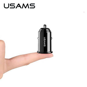 Автомобільний зарядний USAMS US-CC050-1 на 2 Usb порту 5В/2,4А