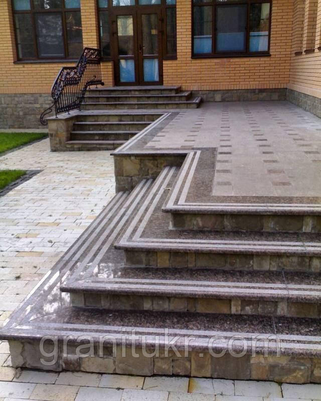 Сходи з граніту Дніпр і зона