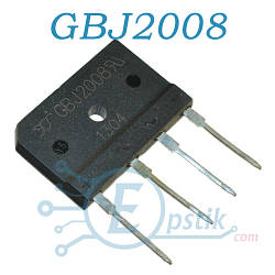 GBJ2008 діодний міст 20А 800В