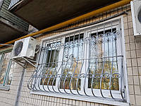 Кованые решетки на окна в Киеве АРТ КР №64