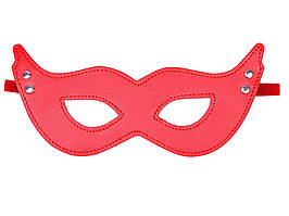 Маска на очі Riddle для БДСМ  Червоний Хіт продажу!