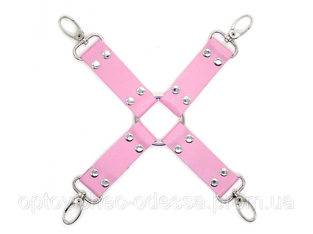 Бондаж для рук і ніг БДСМ  Рожевий Хіт продажу!, фото 1
