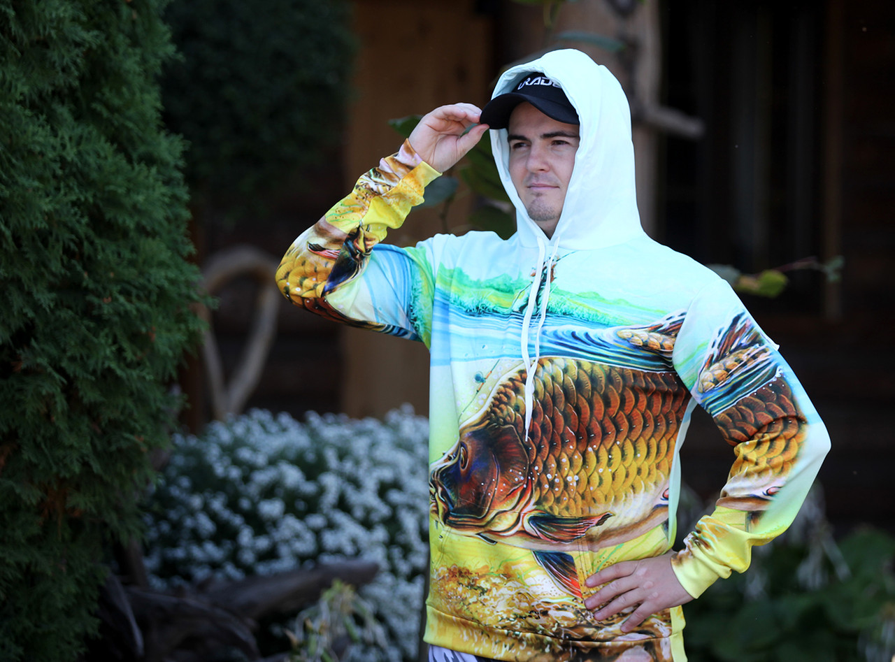 Толстовка FanFish Карп 4 XL для риболовлі, фото 1