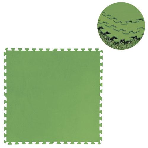 Килимок-пазл для дитячої кімнати однотонний 81*81 см 58265, фото 1