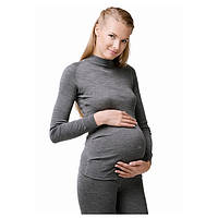 Термофутболка женская с длинным рукавом для беременных Norveg Soft Серая жемчужина L