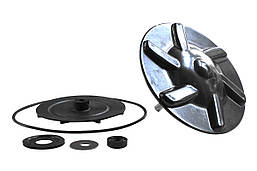 Активатор в зборі з крильчаткою насоса для пральної машини Рига, Таврия