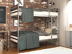 Двоярусне металеве ліжко ФЛАЙ ДУО ТМ Метакам