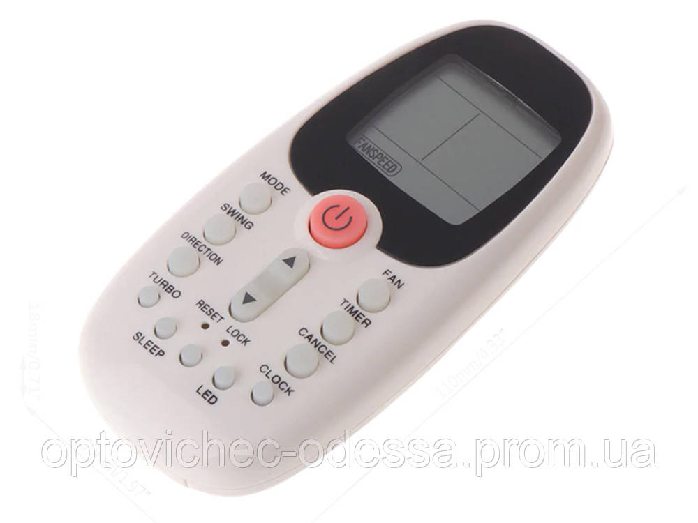 Універсальний пульт для кондиціонера Outad Midea R06 / BG R06 / BGE R06 / BGCE RG06C / BGEF R06 / BGCE Хіт продажу!
