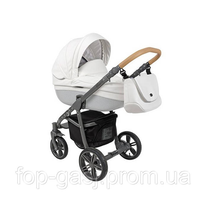Стильна дитяча коляска Roan Bass Ecco Coconut