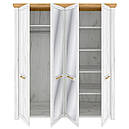 Шафа чотирьохдверна в вітальню/спальню з ДСП+МДФ Sudbury Q Blonski, фото 2