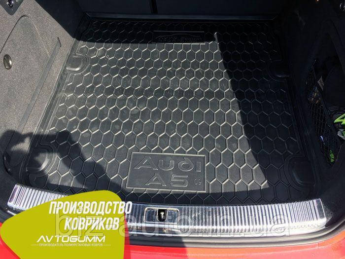 Авто коврик в багажник Audi A5 (B8) Sportback 2009- (Avto-Gumm) Автогум