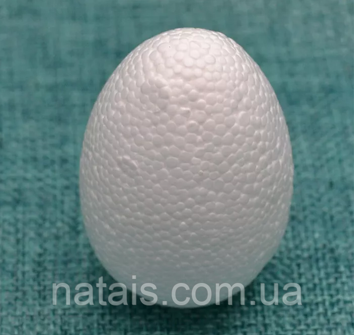 Заготовка пенопластовая "Яйцо" 6 см - фото 1 - id-p1084274018