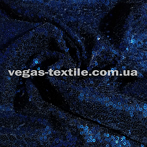 Паєткова тканина на сітці Електрик