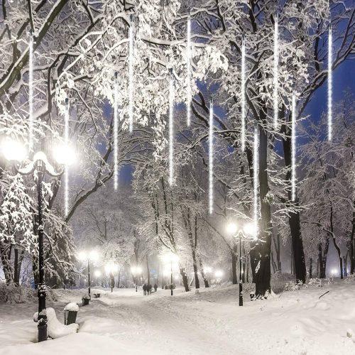 LED гірлянда "Тане бурулька", "Метеор" 1 бурулька 100 см, двостороння, вологозахищена