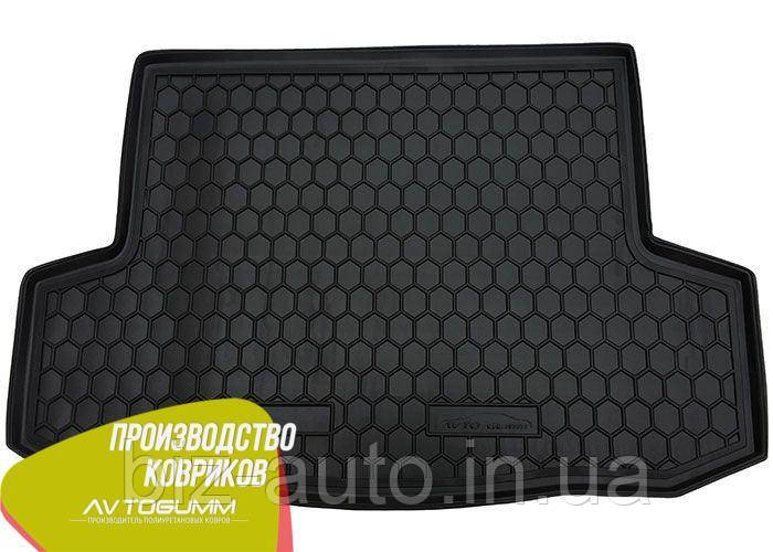 Авто килимок в багажник Chevrolet Aveo 2006-2012 Sedan (Avto-Gumm) Автогум