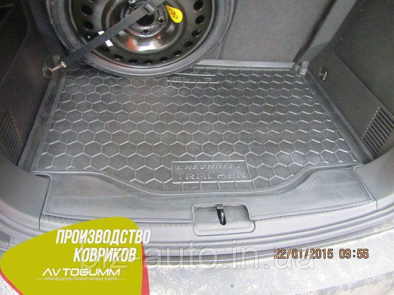 Авто килимок в багажник Chevrolet Tracker 2013- (Avto-Gumm) Автогум