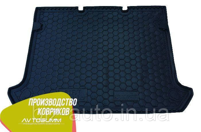 Авто килимок в багажник Fiat Doblo 2000- (без сітки) (Avto-Gumm) Автогум