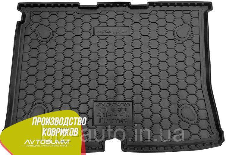 Авто килимок в багажник Fiat Qubo/Fiorino 2008- (Avto-Gumm) Автогум