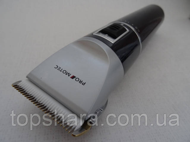 Машинка для стрижки Promotec PM 362 (аккумулятор, керамический нож) цвет черный
