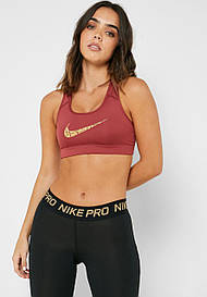 Топ жінок. Nike Vctry Comp Bra Mtllc Grx (арт. BV4907-661)