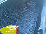 Авто килимок в багажник Ford Mondeo 4 2007 - Sd/Hb (повнорозмірна запаска) (Avto-Gumm) Автогум, фото 5