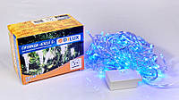 Гирлянда внутренняя DELUX ICICLE С 100LED 3,2х0,7m синий/прозрачный IP20