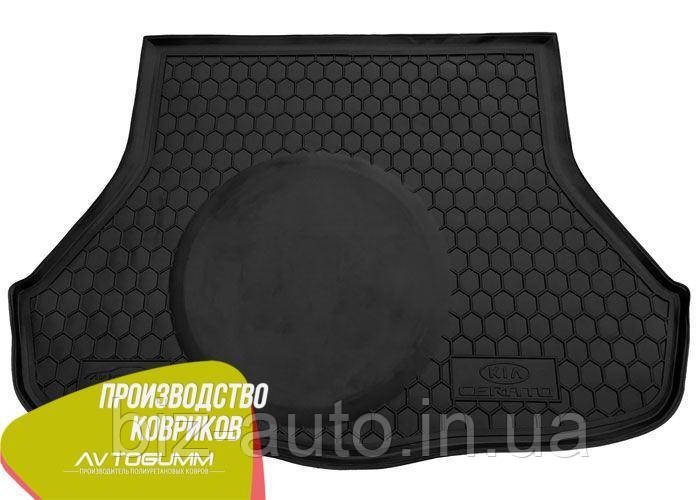 Авто килимок в багажник Kia Cerato 2013 - Mid/Top (Avto-Gumm) Автогум