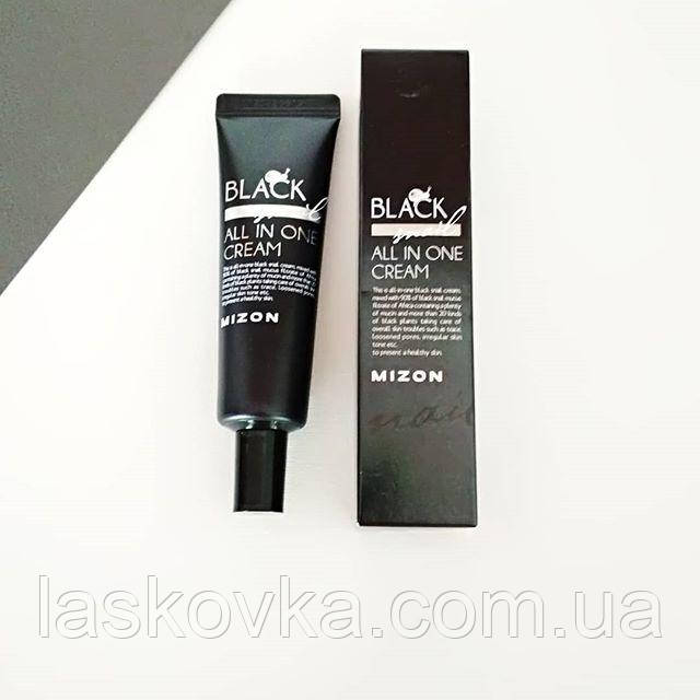 Улиточный крем премиум класса с экстрактом черной улиткой Mizon Black Snail All In One Cream - фото 2 - id-p1084325901