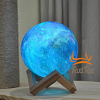 Лампа нічник місяць 3d moon lamp