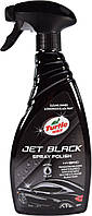 Черный полироль для кузова Turtle Wax Hybrid Jet Black Spray Polish 500 мл тригер