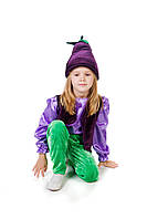 Детский карнавальный костюм для мальчика «Баклажан» 110-120 см, фиолетовый