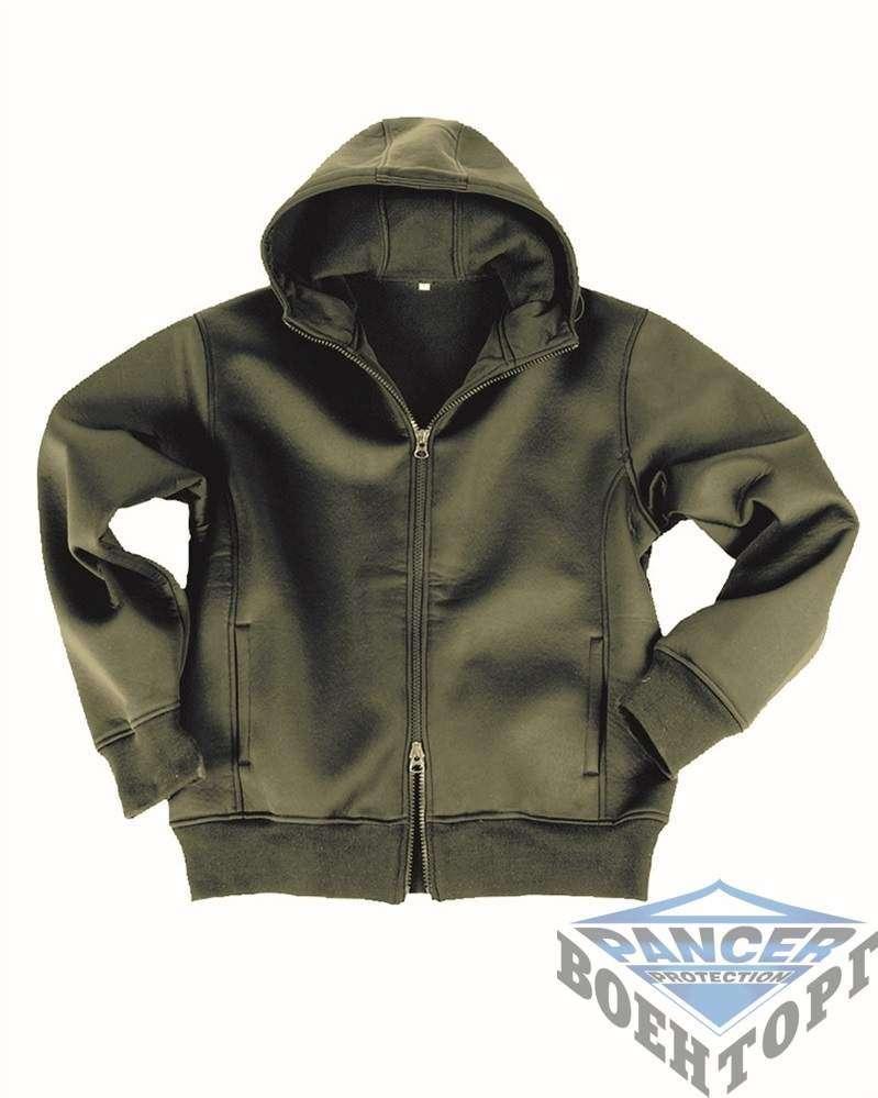 Тактична вітровка NEOPRENJACKE FLEECEGEFUTTERT олива