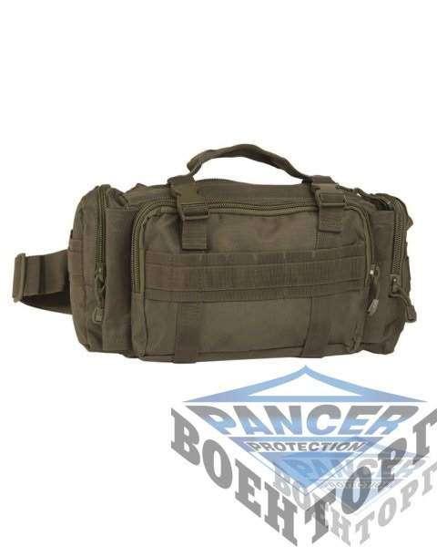 Сумка поясна FANNY PACK велика (37х20х8) олива