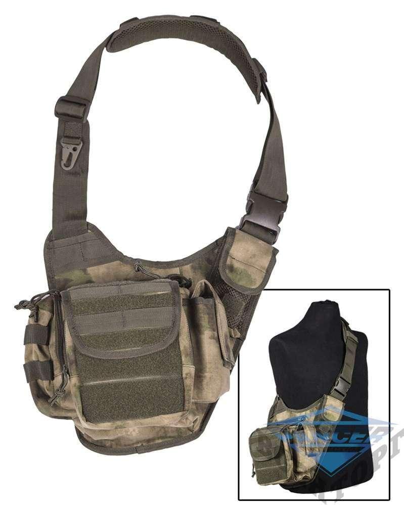 Сумка плечова універсальна велика SLING BAG камуфляж A-TACS FG