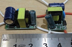 Блок живлення 220-12 вольтів 300 mA 5-20 V (без корпусу)