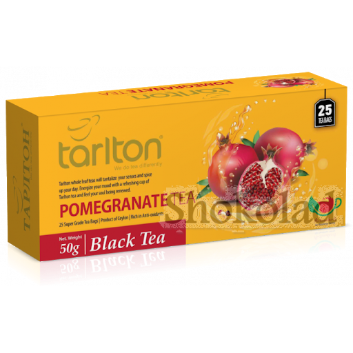 

Черный чай TM Tarlton "Гранат" пакетированный