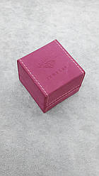 Подарункова коробочка Jewerly під сережки і кулон рожева