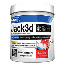 Предтренировочний комплекс USP Labs Jack3D (Geranium Extract) 45 serv 250 g