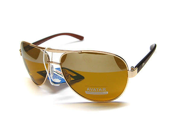 Окуляри водійські сонцезахисні Aviator Avatar Polaroid