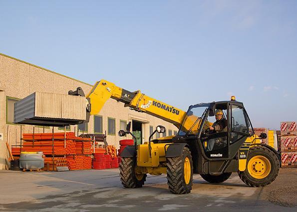 Ремонт телескопічних навантажувачів KOMATSU