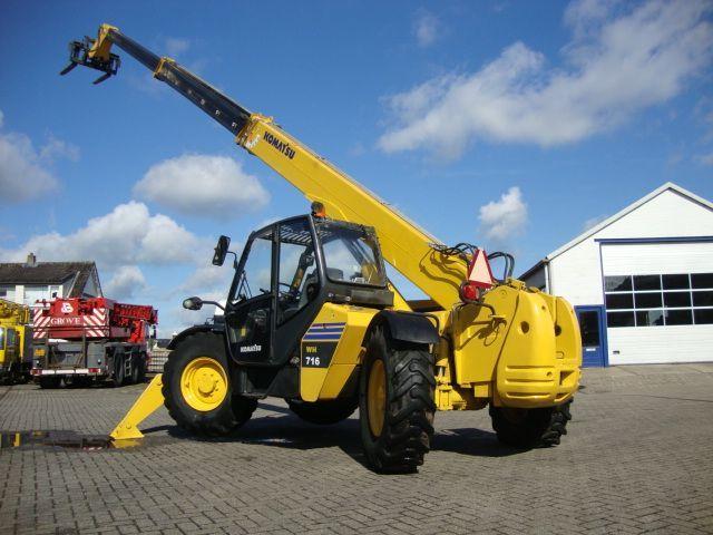 Ремонт телескопічних навантажувачів KOMATSU