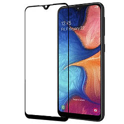 Захисне скло 9D 9H Повної обклейки для Samsung Galaxy A20s 2019 Захоплення скло