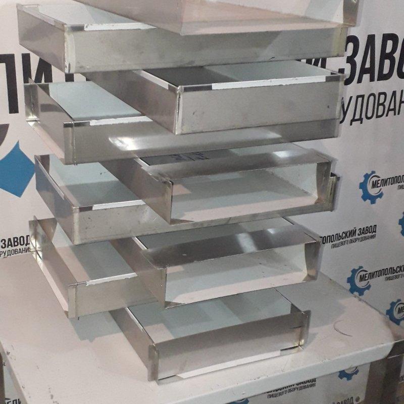 Лист Алюмінієвий 700х400х50 зі зємним бортом